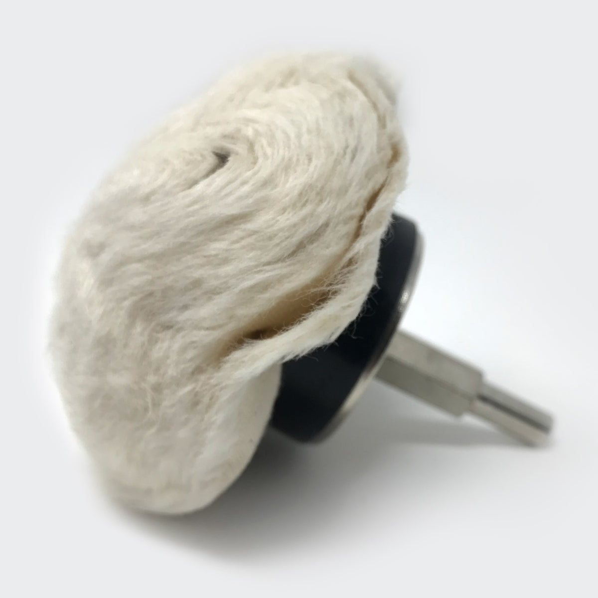 Goblet Buff Round End Shank Mounted