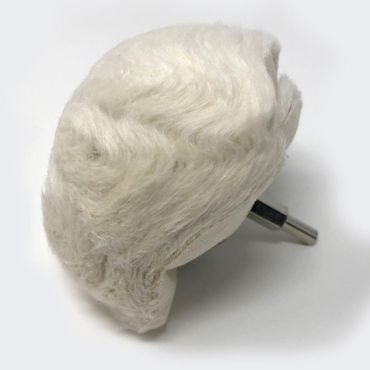 Goblet Buff Round End Shank Mounted