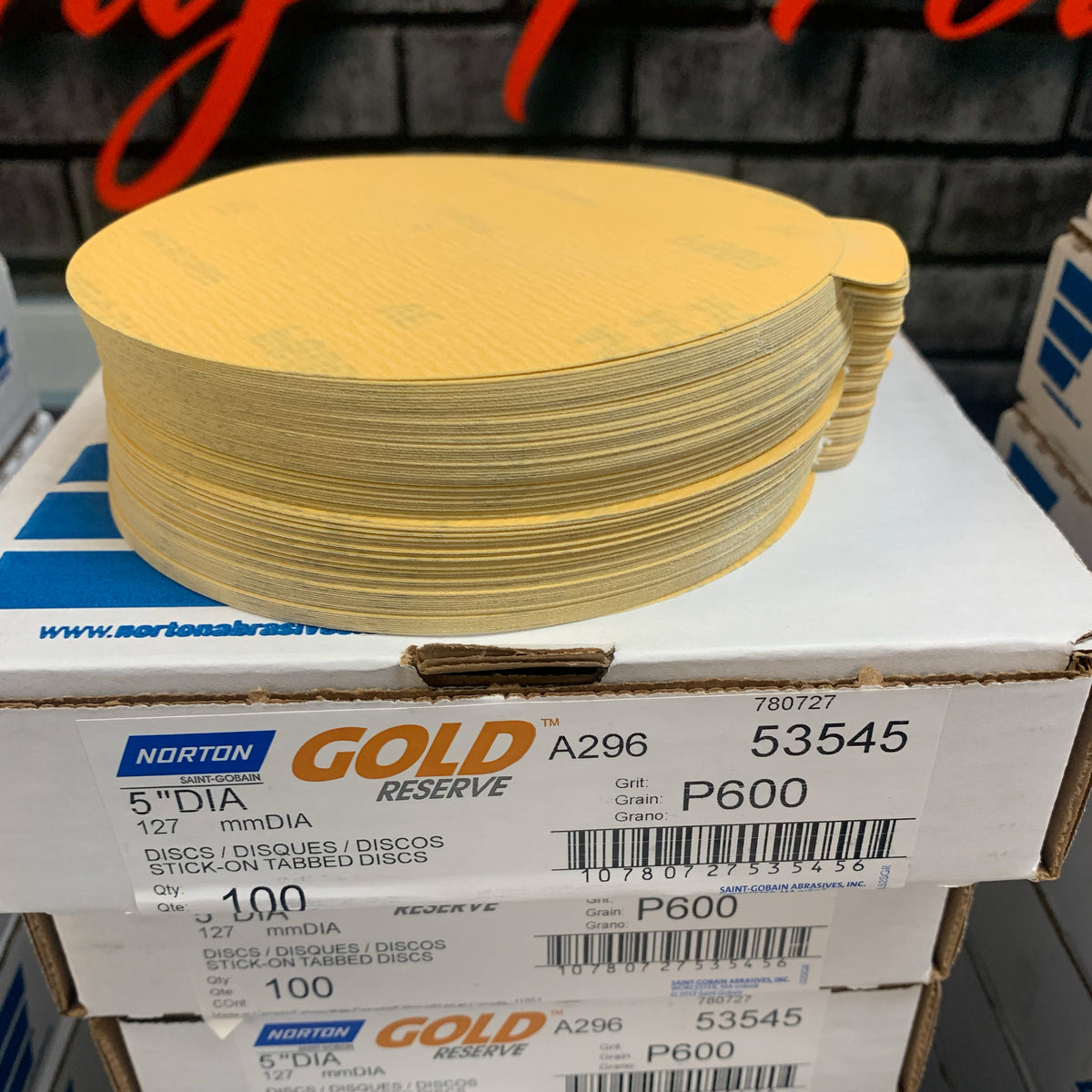 Adhesive Sanding Disks 80 – 1000 Grit