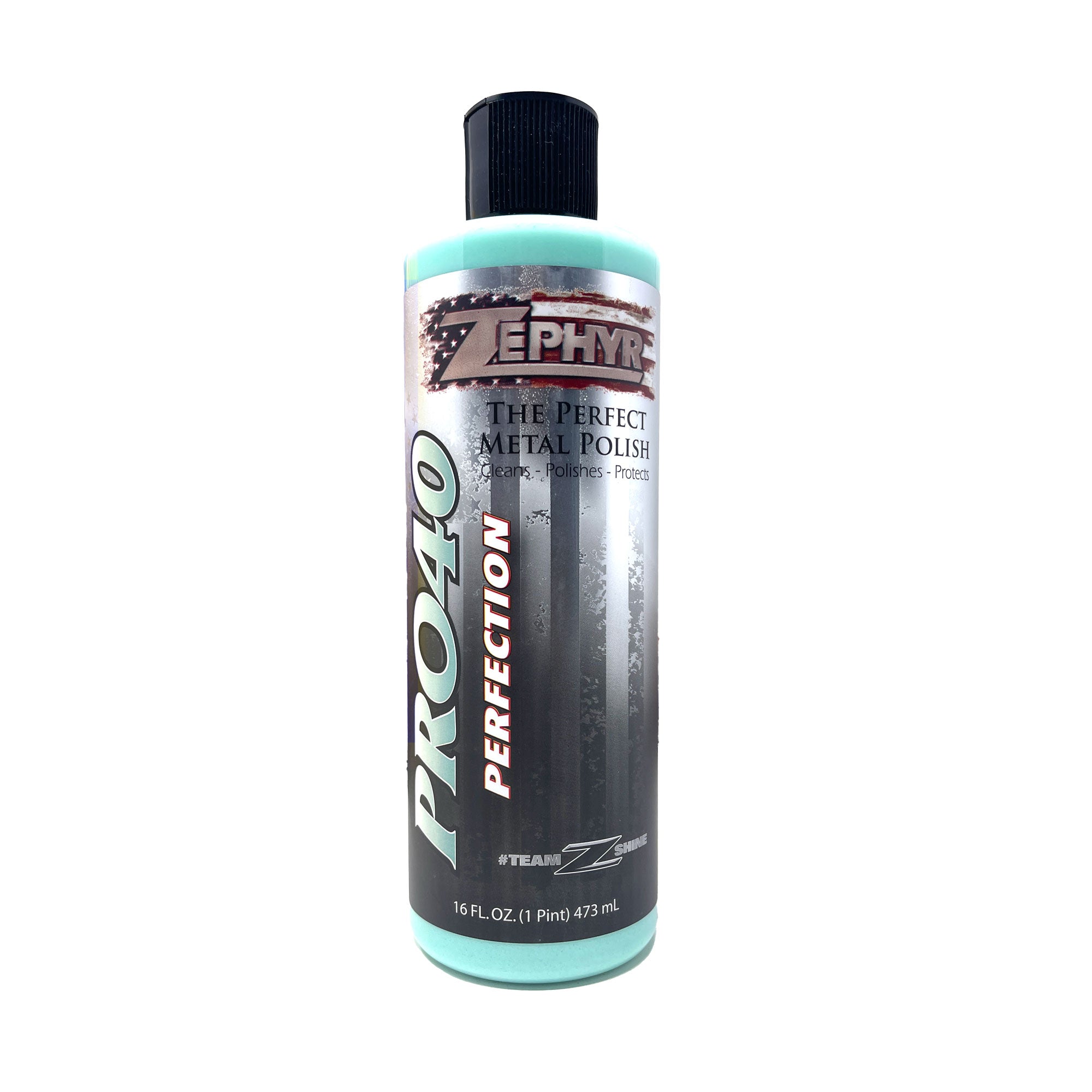 Zephyr Pro 40 Perfection Metal Polish 16 oz.