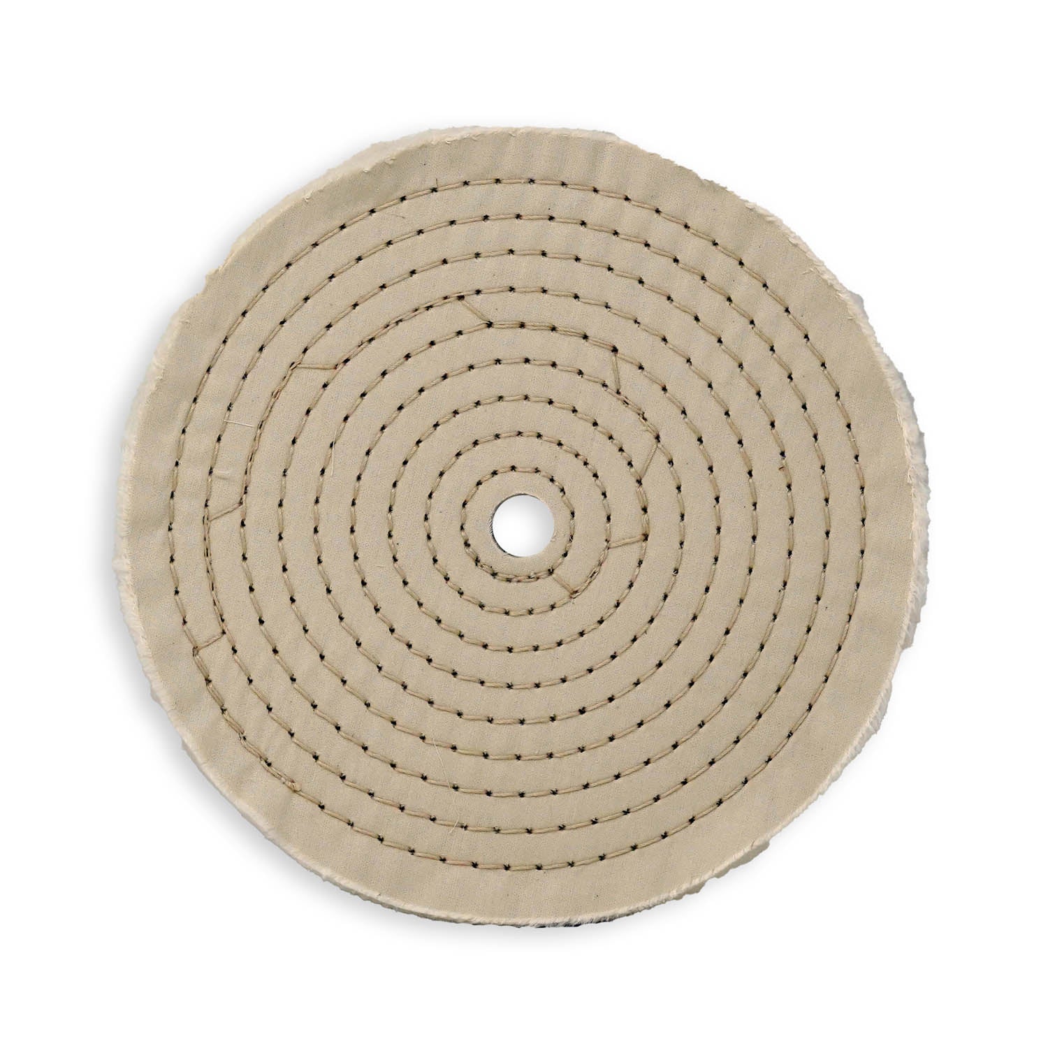 Zephyr 3 White Cotton Muslin 40-Ply Buffing Wheel
