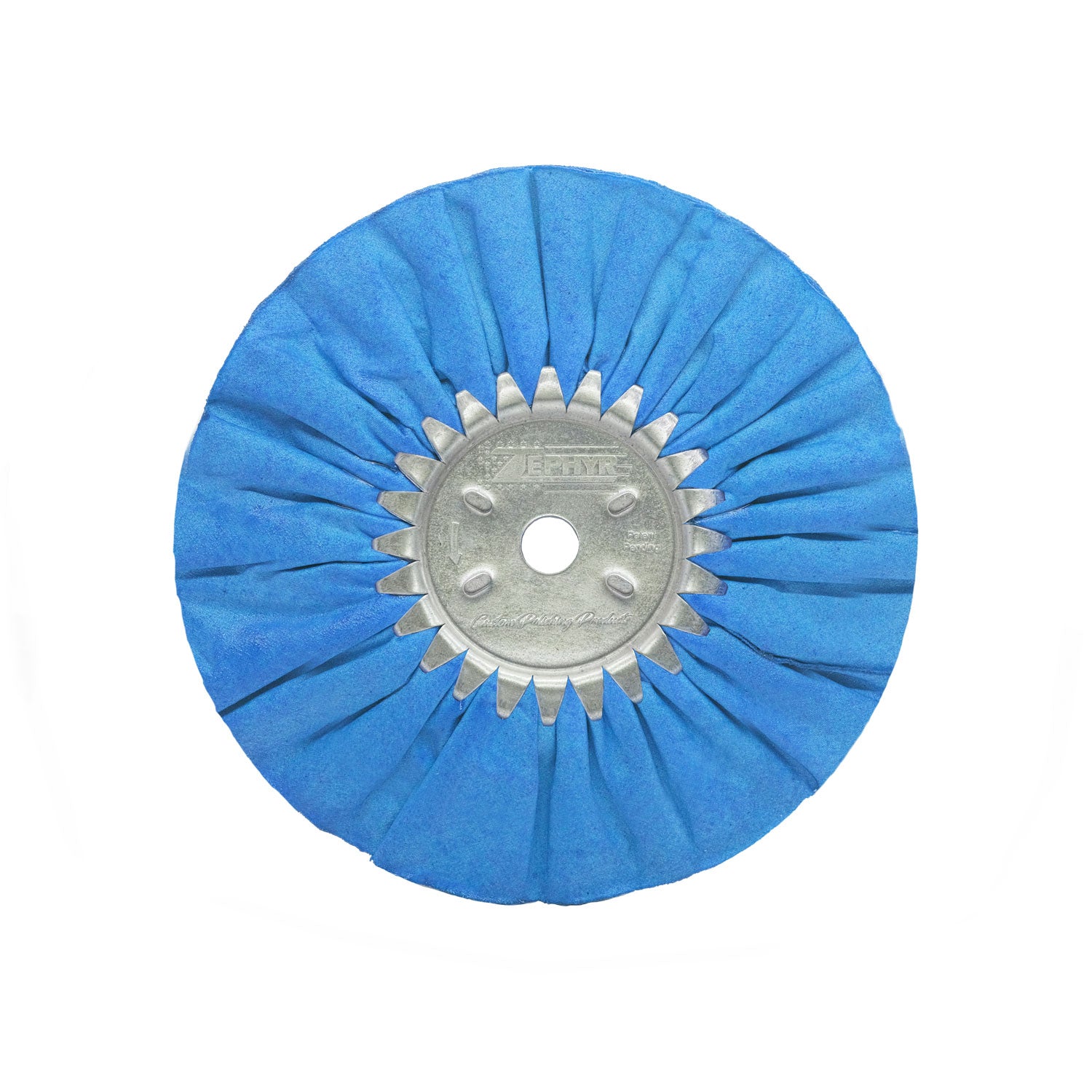 Zephyr AWB-58-8CD Blue Baron Clear Dip 8 Buffing Wheel