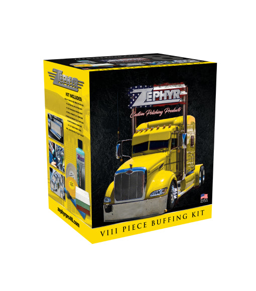 8 Piece Buffing Kit - Zephyr Polishes 8 Piece Buffing Kit - Zephyr Polishes