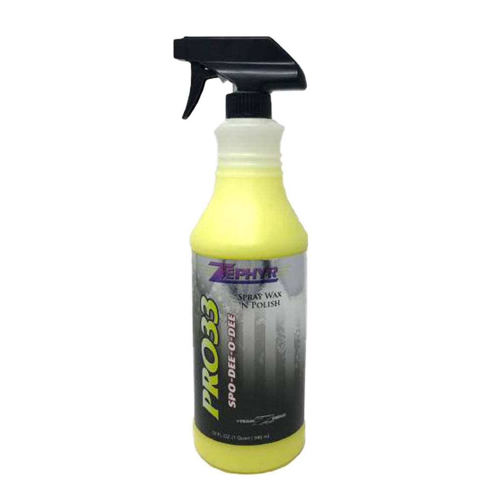 Pro 33 SPO-DEE-O-DEE Spray Wax 'n Polish - Zephyr Polishes