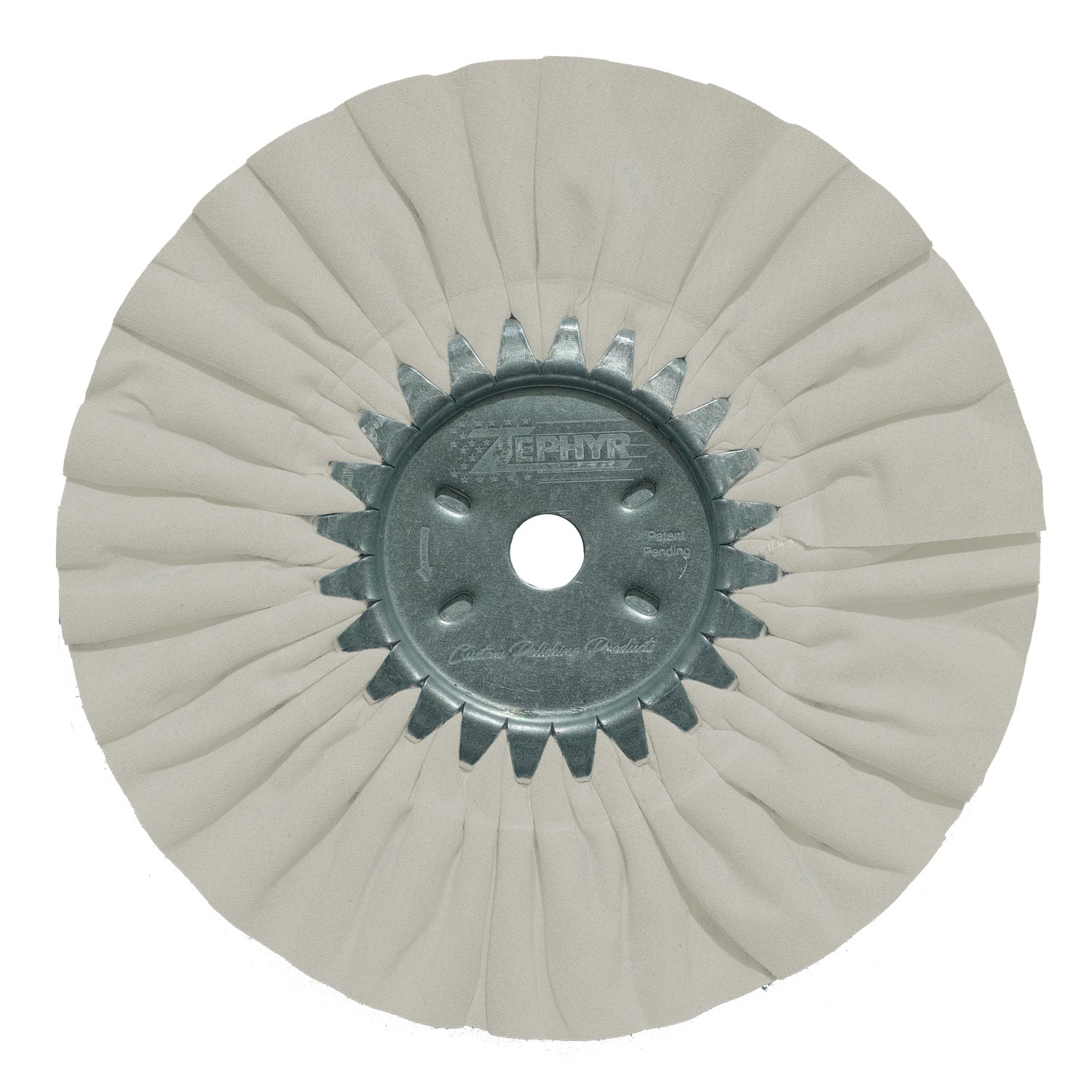 Zephyr Awo 58-10 CD Airway 10 Clear Dip Orange Buffing Wheel